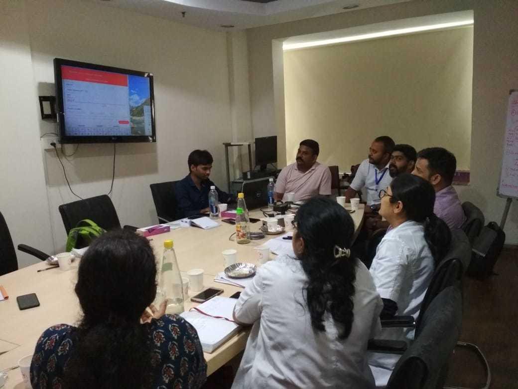 TATA Trusts & Mumbai Police app launch with the DWI.agency team — high-security NCD and cancer screening for ~70,000 people.