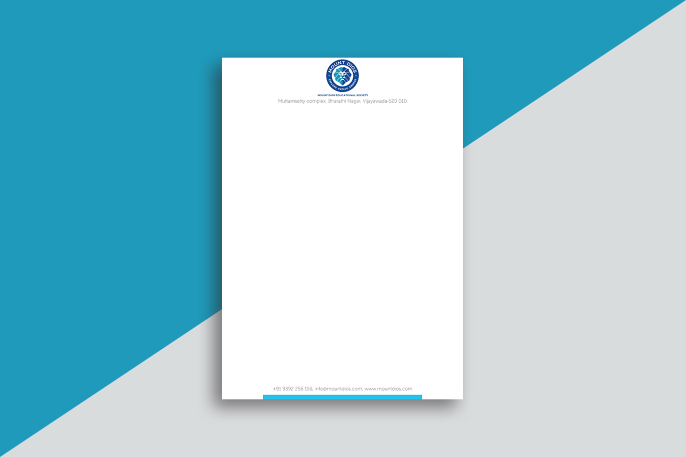 Mountdios letterhead